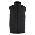 Black - Front - James Harvest Mens Body Warmer