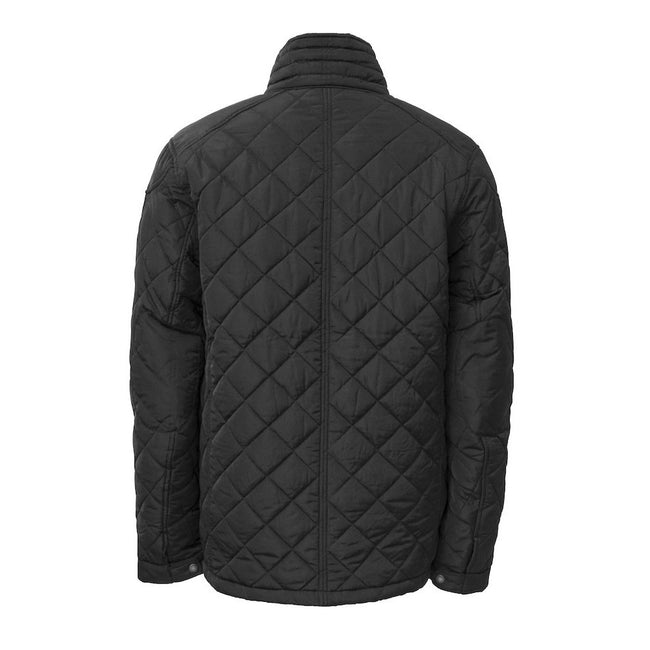 Black - Back - James Harvest Mens Jacket