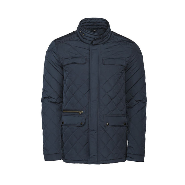 Navy - Front - James Harvest Mens Jacket