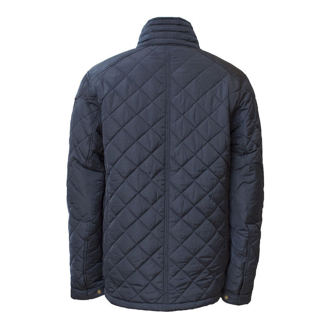 Navy - Back - James Harvest Mens Jacket