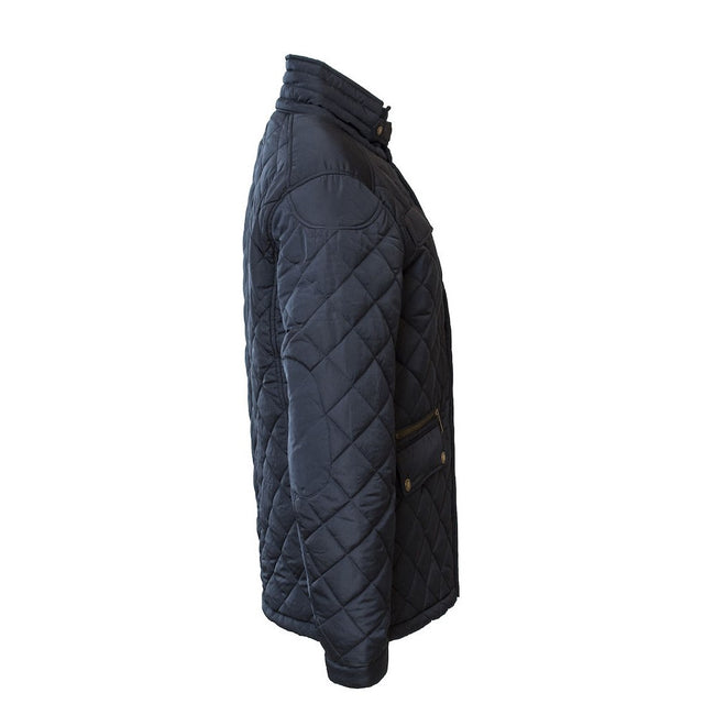Navy - Side - James Harvest Mens Jacket