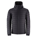 Black - Front - James Harvest Mens Woodlake Padded Jacket