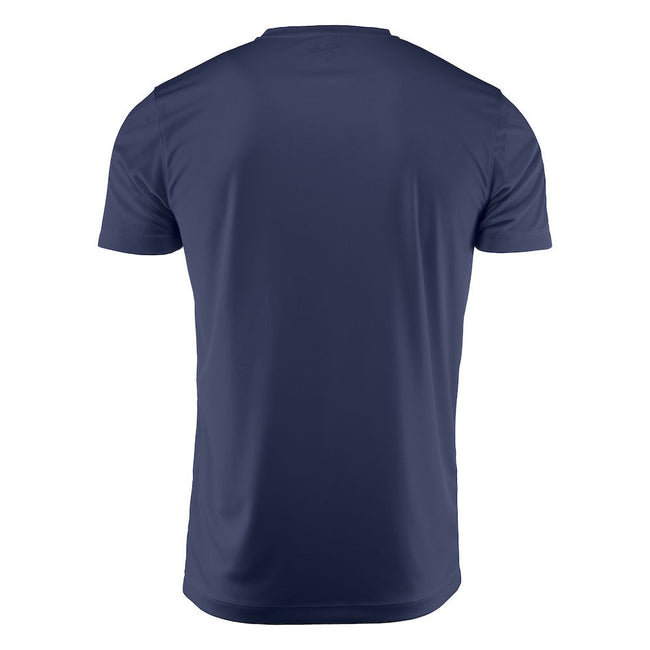 Navy - Back - Printer RED Mens Run Active T-Shirt