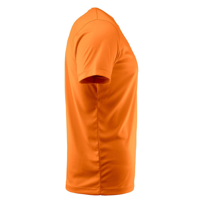 Orange - Side - Printer RED Mens Run Active T-Shirt