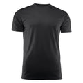 Black - Front - Printer RED Mens Run Active T-Shirt