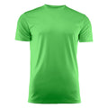 Lime - Front - Printer RED Mens Run Active T-Shirt