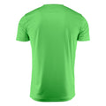 Lime - Back - Printer RED Mens Run Active T-Shirt