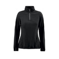 Black - Front - Printer RED Womens-Ladies Railwalk Fleece Top