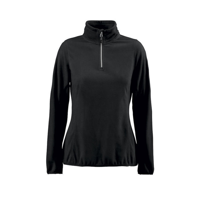 Black - Front - Printer RED Womens-Ladies Railwalk Fleece Top