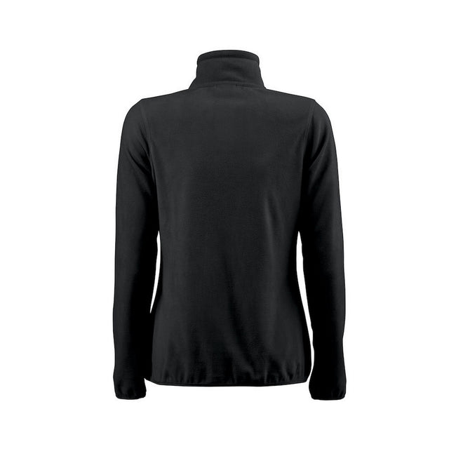 Black - Back - Printer RED Womens-Ladies Railwalk Fleece Top