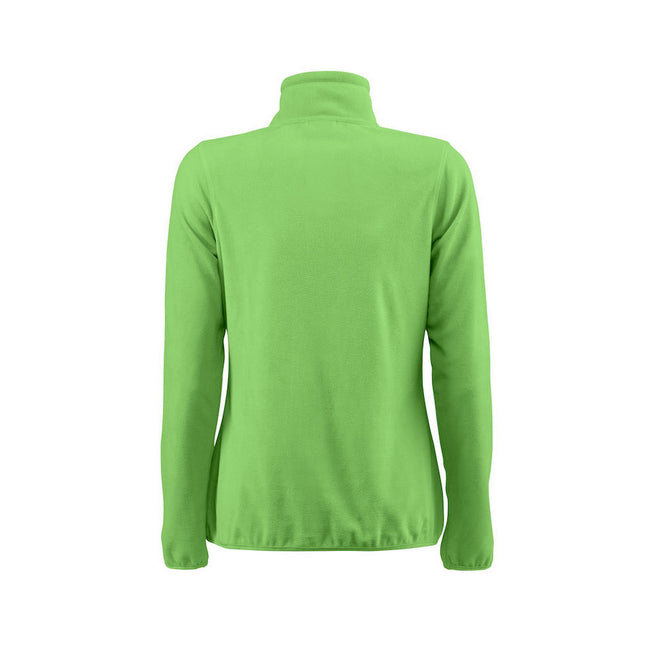 Lime - Back - Printer RED Womens-Ladies Railwalk Fleece Top