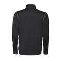 Black - Back - Printer Mens Duathlon Sweat Jacket