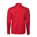 Red - Back - Printer Mens Duathlon Sweat Jacket