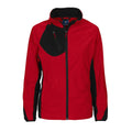 Red - Front - Projob Womens-Ladies Microfleece Jacket