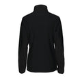 Black - Back - Projob Womens-Ladies Microfleece Jacket