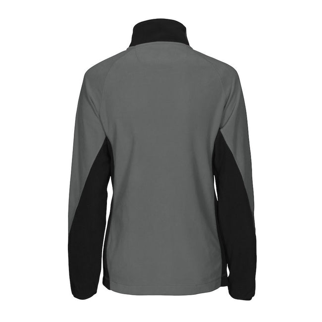 Stone - Back - Projob Womens-Ladies Microfleece Jacket