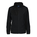 Black - Front - Projob Womens-Ladies Microfleece Jacket