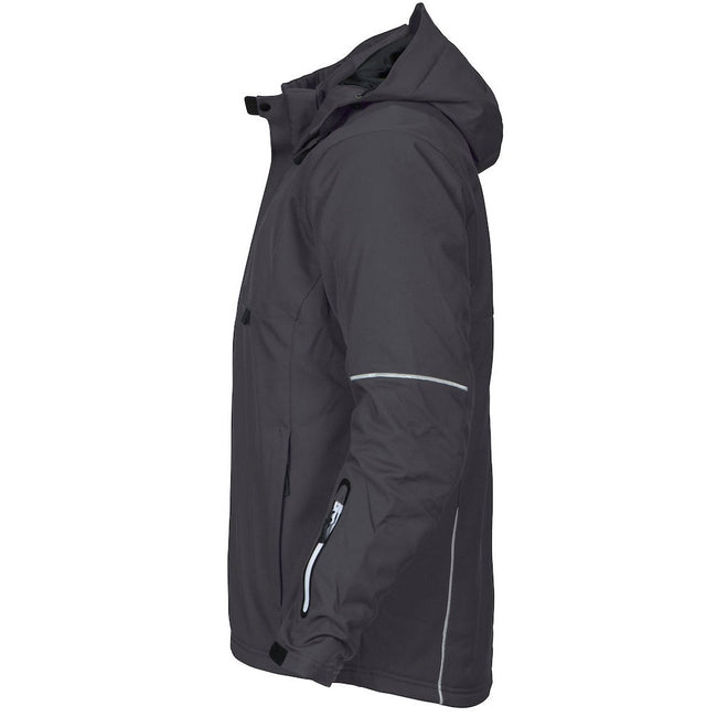 Gray - Lifestyle - Projob Mens Functional Padded Jacket
