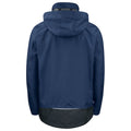 Navy - Back - Projob Mens Waterproof Jacket