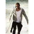 Grey Melange - Lifestyle - James Harvest Mens Parkwick Hooded Jacket