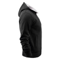 Black - Side - James Harvest Mens Parkwick Hooded Jacket