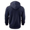 Navy - Back - James Harvest Mens Parkwick Hooded Jacket