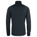 Black - Back - Projob Mens Functional Fitted Jacket