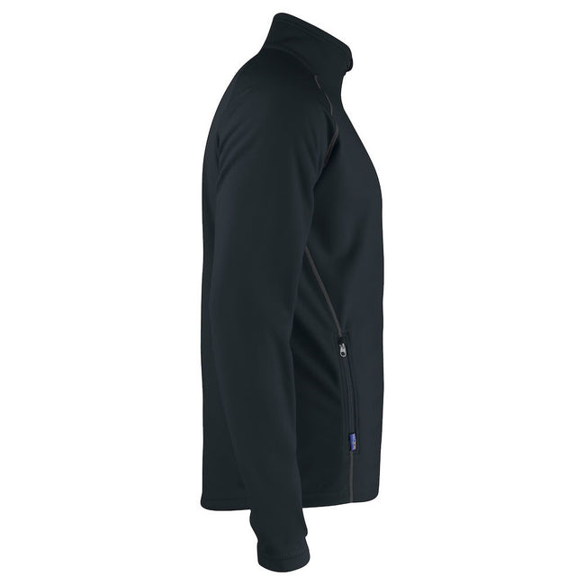 Black - Side - Projob Mens Functional Fitted Jacket