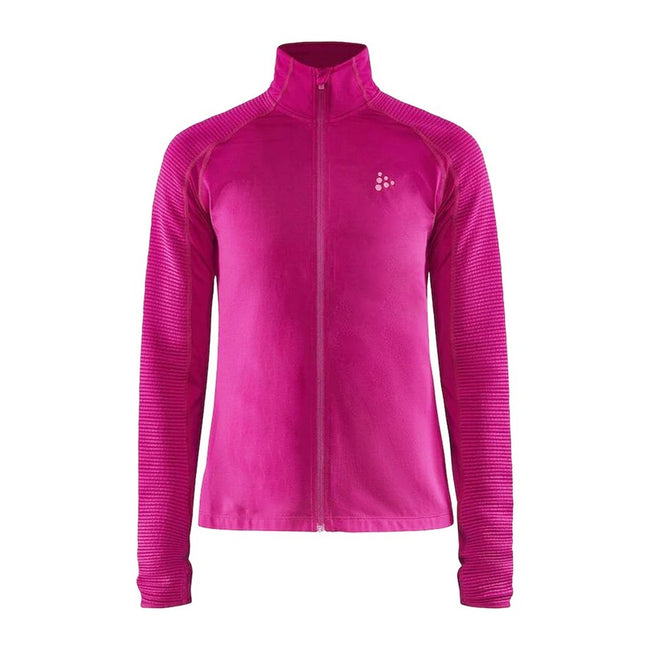 Roxo - Front - Craft Womens-Ladies Core Charge Jersey Jacket