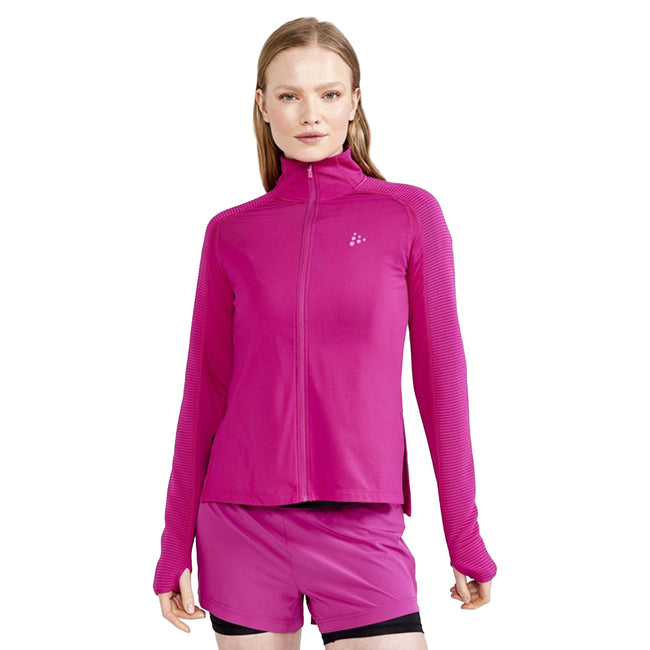 Roxo - Back - Craft Womens-Ladies Core Charge Jersey Jacket