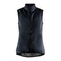 Black - Front - Craft Womens-Ladies Essence Light Windproof Vest
