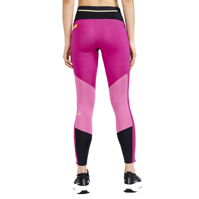 Black-Roxo - Back - Craft Womens-Ladies Pro Hypervent Leggings