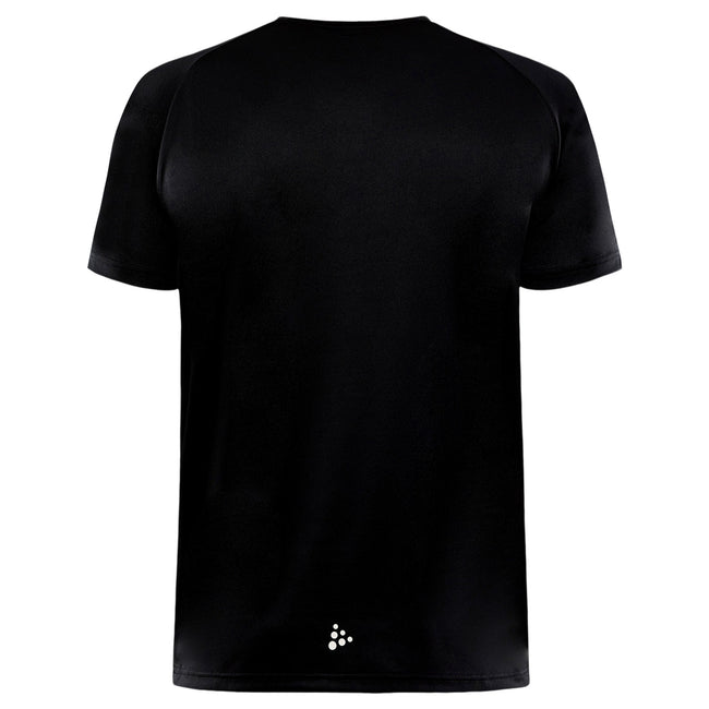 Black - Back - Craft Mens Core Unify Logo T-Shirt