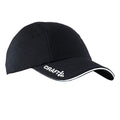 Black - Front - Craft Unisex Adult Running Baseball Cap