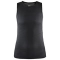 Black - Front - Craft Womens-Ladies Pro Dry Sleeveless Base Layer Top