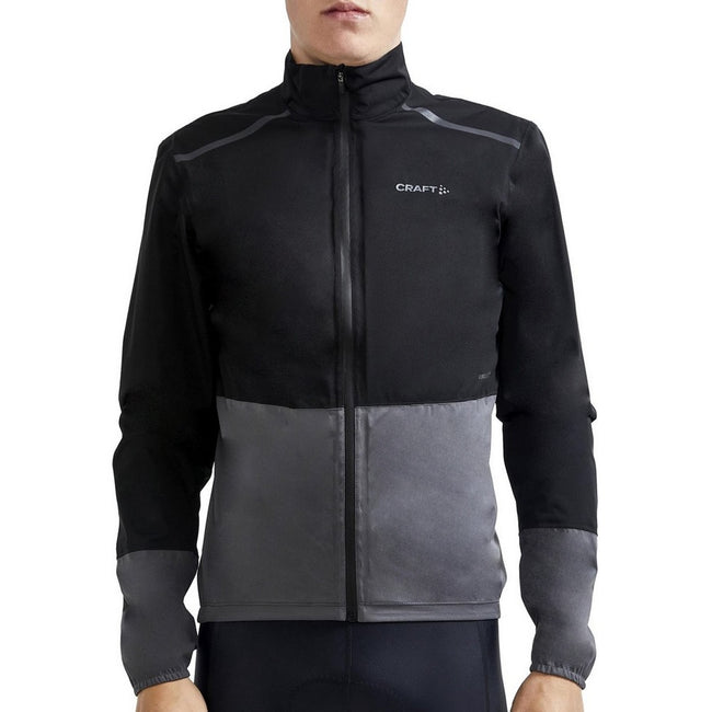 Black-Granite - Side - Craft Mens ADV Endur Cycling Jacket