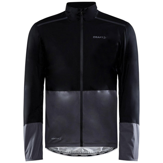 Black-Granite - Front - Craft Mens ADV Endur Cycling Jacket