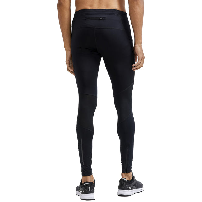 Black - Back - Craft Mens ADV Essence Zip-Off Leggings