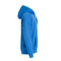 Polar Blue - Side - Clique Mens Loris Melange Jacket