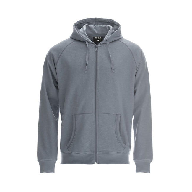 Gray - Front - Clique Mens Loris Melange Jacket