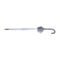 Grey - Front - Womens-Ladies Dome Transparent Walking Umbrella
