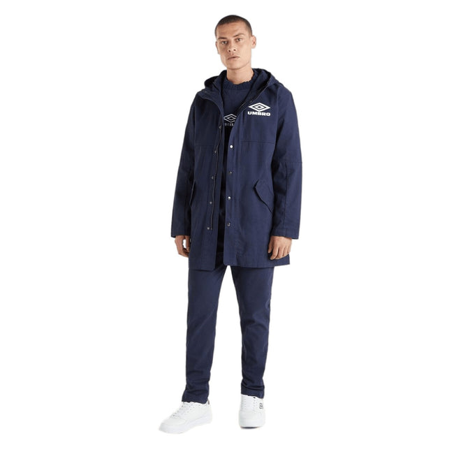 Dark Navy - Pack Shot - Umbro Mens Drill Parka