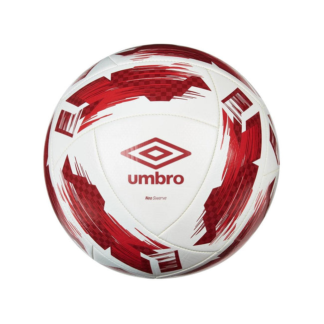 White-Red - Front - Umbro Neo Swerve Futsal Ball