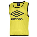 Yellow-Black - Front - Umbro Childrens-Kids Training Bib