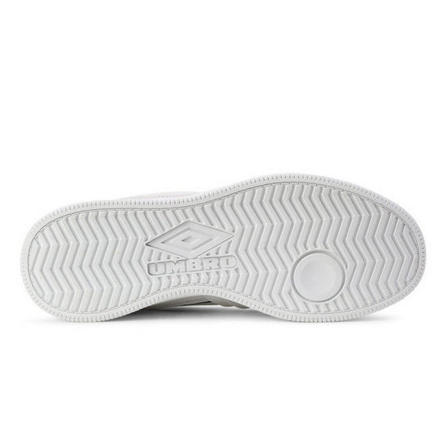 White-Stellar Blue - Side - Umbro Mens Greco Logo Sneakers
