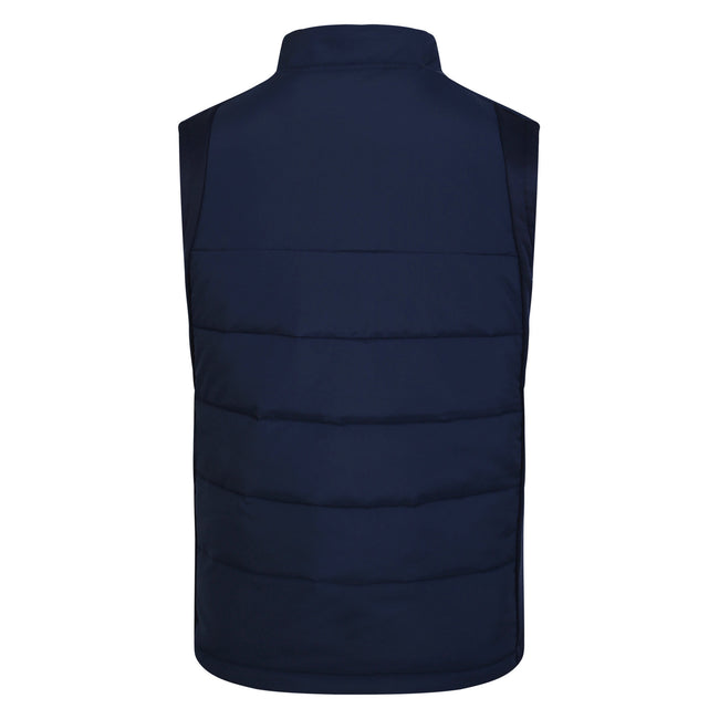 Peacoat-Diva Blue - Back - Umbro Mens 23 Williams Racing Vest