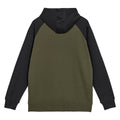 Forest Night-Black - Back - Umbro Mens Core Raglan Hoodie