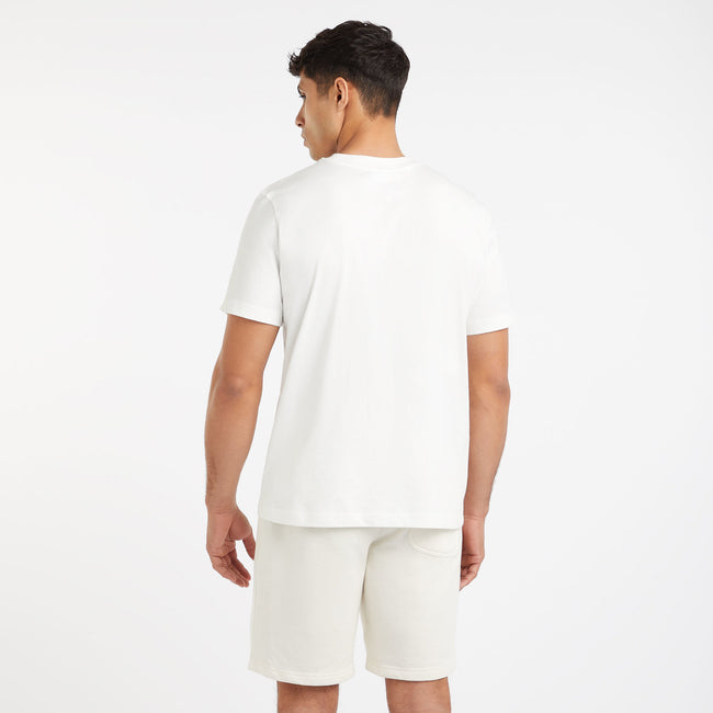 Natural - Back - Umbro Mens Undyed T-Shirt