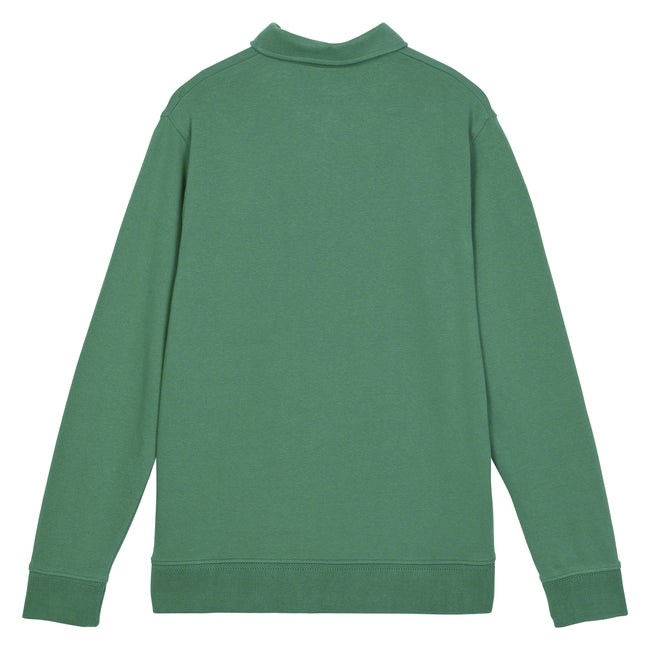 Fir-Ecru - Back - Umbro Mens Polo Sweatshirt