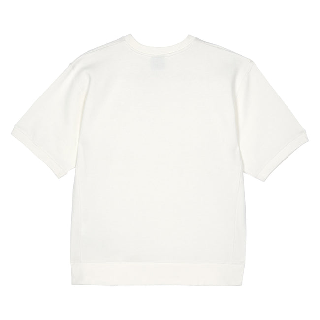 Ecru-High Rise Gray - Back - Umbro Mens Core Short-Sleeved Sweatshirt
